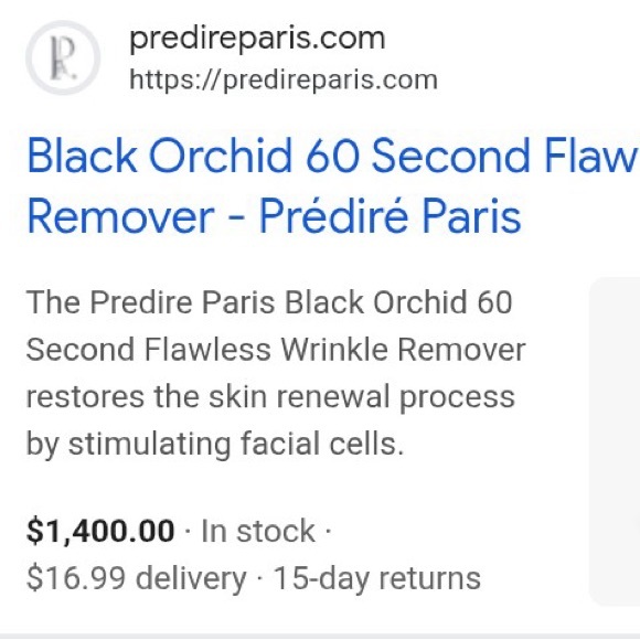 Black Orchid Wrinkle Remover - Picture 2 of 6